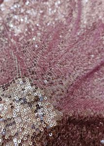 Rose Gold Sequin Gown