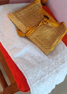 Elegant Mustard Kurta