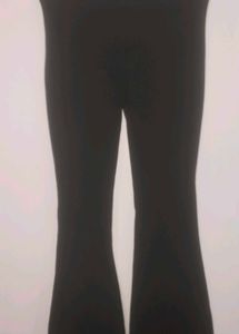 Black Flare Leg Pants