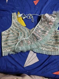 Gorgeous Blue Lehenga