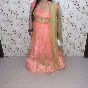 Lehnga Designed By Me Which Is Light Weight