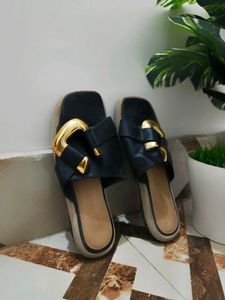Black New Slippers