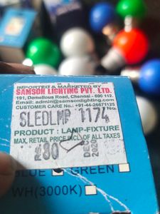 Crompton Gold Light Color Bulbs