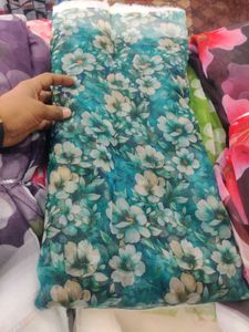Digital Print Organza Fabric