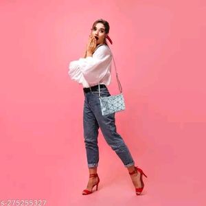 Geometric Crossbody Bag