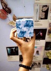 Blue Spiral Hair Ties