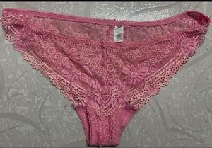 Stylish Women's Lace & Mesh Panties-XL
