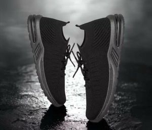 Black Casual Sneakers - Stylish &amp; Comfy