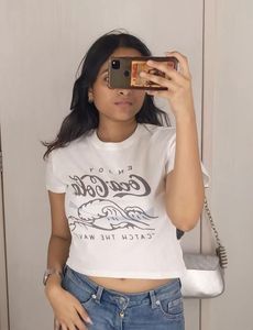 coca cola graphic baby tee 🤍 surf aesthetic