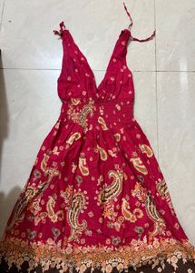 Paisley Print Sundress