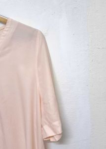Trendy New Peach Button-Down Top