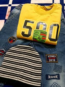 Kids' Trendy Outfit Set for winter