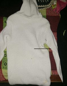 Black And White High Neck ,Caps