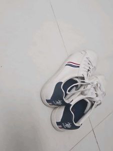 U.S. Polo Assn. White Sneakers
