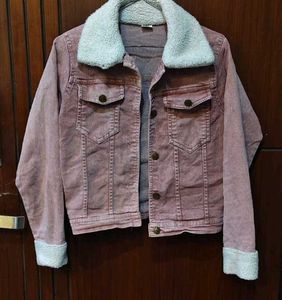 Cute Pink denim  Jacket