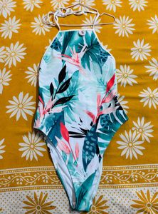 Tropical Print Swimsuit -Forever 21 From Bangkok