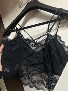 Black Lace Bralette