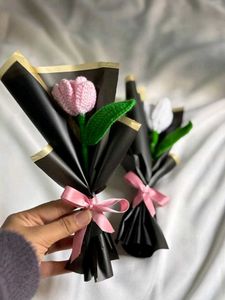 Crochet Tulip Bouquet