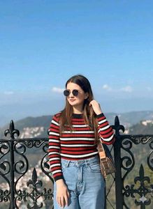 Striped Long Sleeve Top