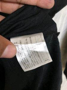 Mizuno Black Long Sleeve T Shirt