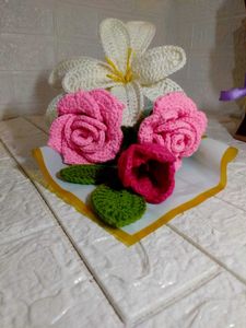 Crochet Flower Bouquet