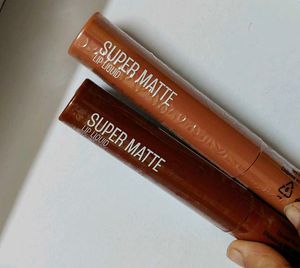 2 Sealed Matte Lipsticks