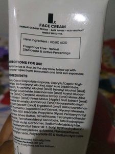 Vandyke Kojic Acid Face Cream