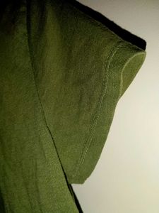 olive colour top for gym or daily wear