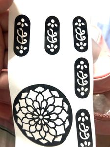 Henna Stencil Tattoo
