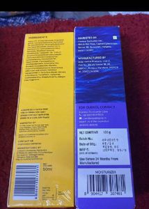 Foxtale Sunscreen &amp; Aqualogica Moisturizer Pack