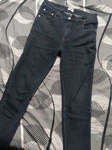 Dark Blue Denim Jeans