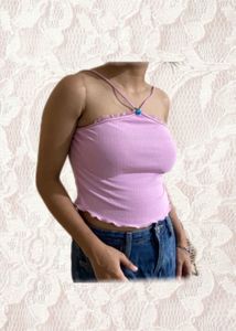 Halter Neck Crop Top