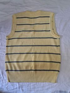 Striped Knit Vest