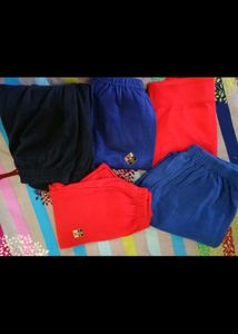 Set Of 5 Warm Leggings