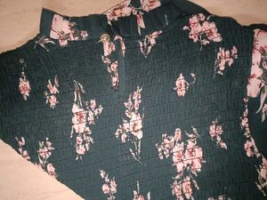Beautiful Top With Net Sleeves