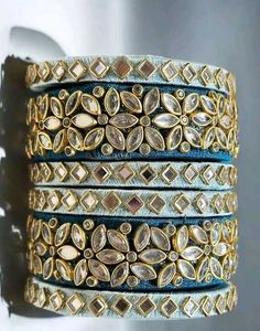 Elegant Kundan Bangles