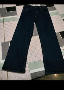 High waisted straight jeans for women girls