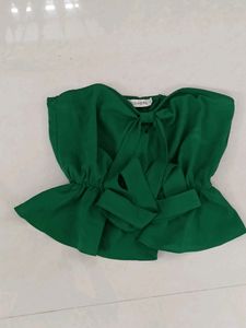 Classy Green Tube Top