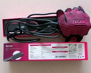 AGARO HAIR STRAIGHTENER BRUSH