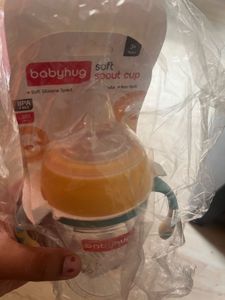 Sealed Babyhug Silicon Spout Cup (Tritan)