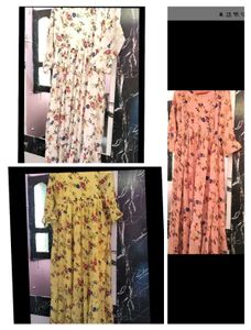 3 CHIFFON MAXI DRESS