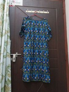 Floral Print Kurta