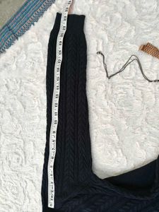 H&amp;M Black Cable Knit Sweater
