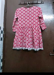 Pure Cotton Short Kurti