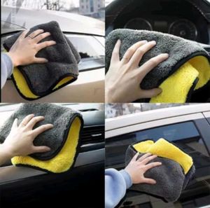 New Car Cleaning Kit with Duster, Dustbin &amp; Towel