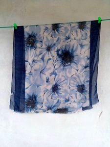 Floral Print Scarf Or Hijab
