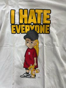 Graphic Print Tee - I Hate Everyone