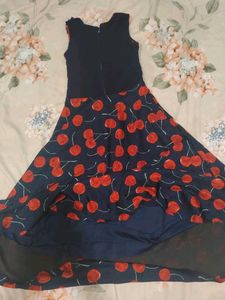 Cute Cherry Print Dress