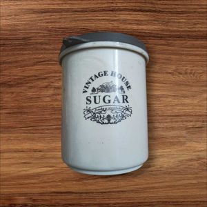 Vintage Tea Coffee Sugar Container 3 Pcs