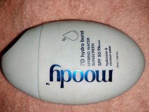 MOODY 7D hydra Burst Sunscreen